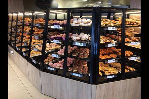 Lidl's reputation for the quality of its in-store bakeries is flourishing and it takes pride of place towards the front of the store.